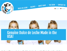Tablet Screenshot of dulcedeleche.com